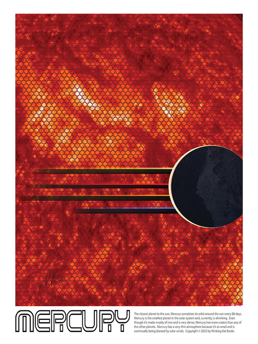 Mercury Poster (Planets Series)