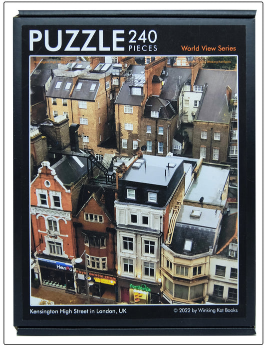 World View Puzzle Series: Kensington High Street, London
